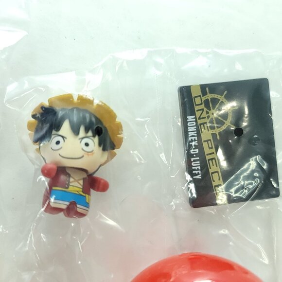 One Piece Gashapon Mini Figure Lot Of 3 Nami Luffy Pudding Bandai NEW - Picture 2 of 7